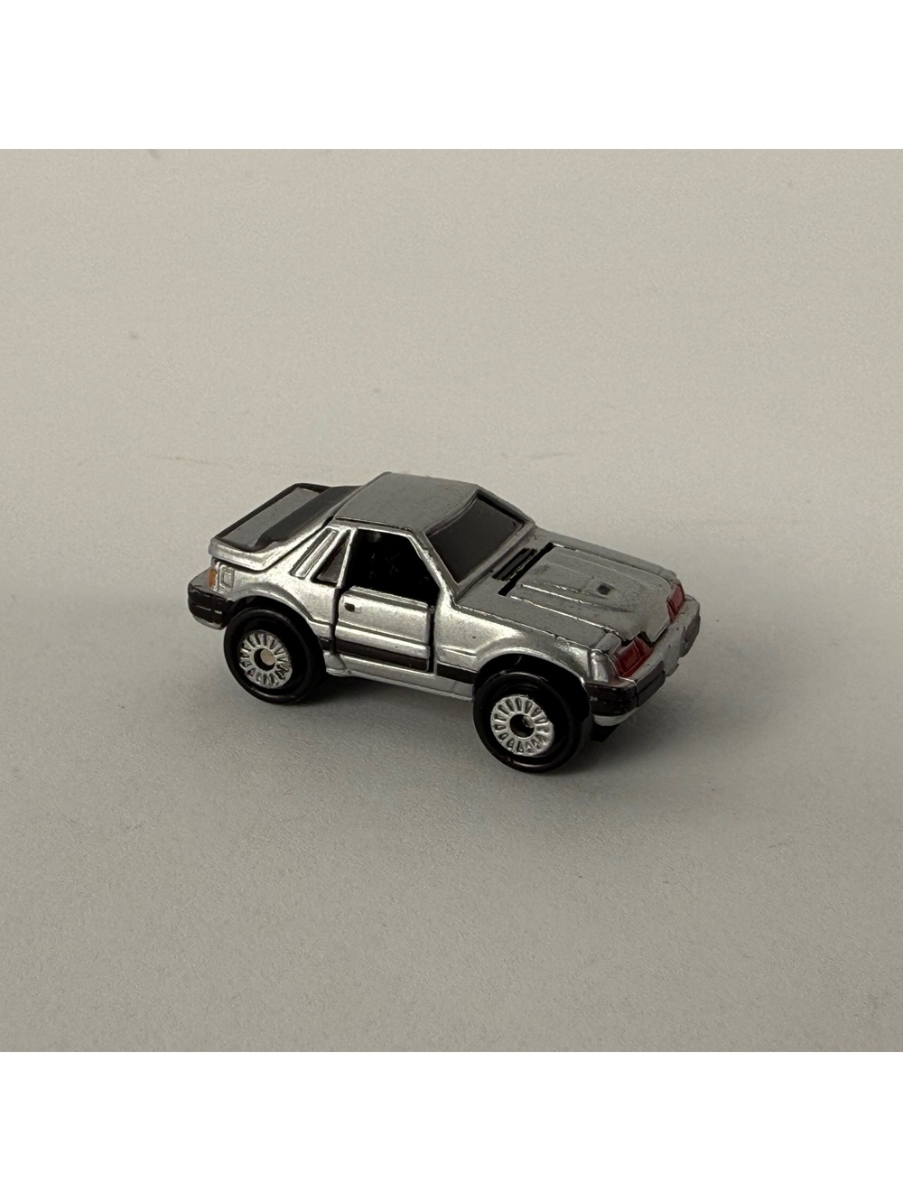 Micro Machines Galoob Deluxe Silver Ford Mustang SVO